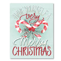 Candy Cane Gallery-Wrapped Canvas Wall Art