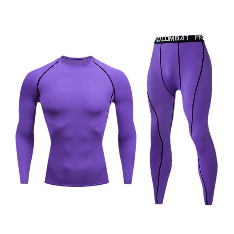 Men's Tight Pants Quick Dry Sports Set