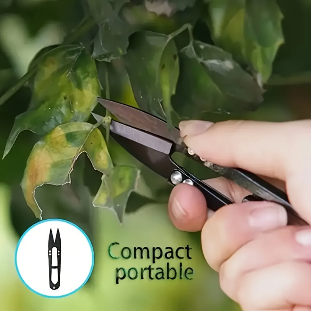 Gardening Pruning Tool Set 8 Piece Stainless Steel, Pruning Shears Scissors Pliers Handle with Wiping Cloth