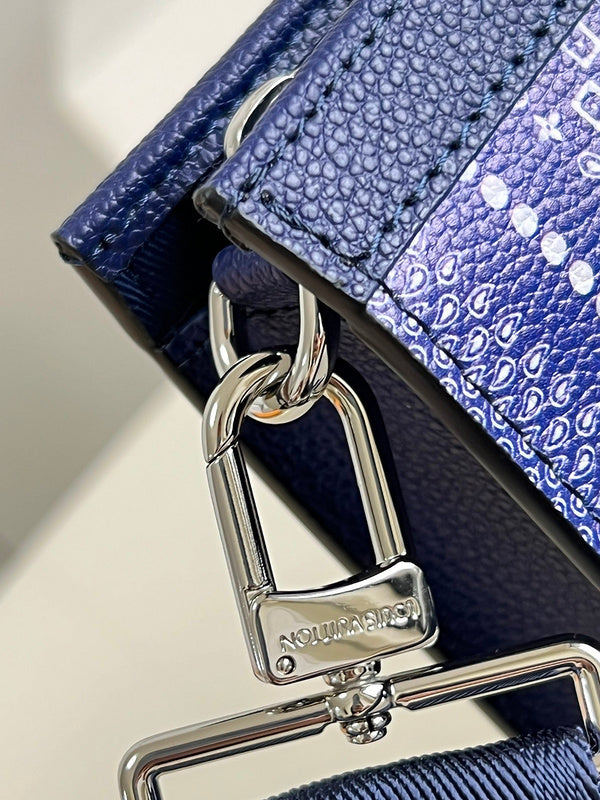 Louis Vuitton Trio Messenger Bag – Monogram Bandana Blue