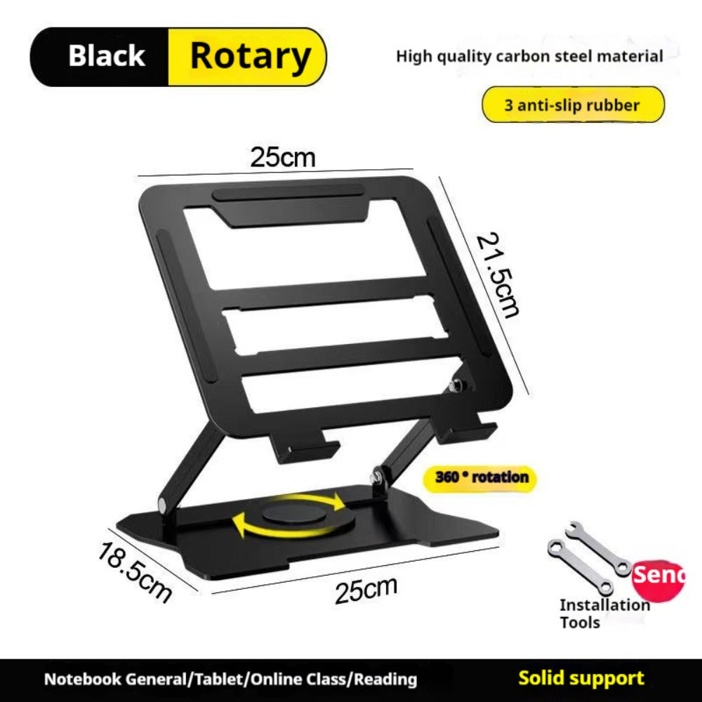 Adjustable Laptop Stand, Ergonomic Foldable Laptop Holder for MacBook Pro Air and Laptops Up to 17 Inches