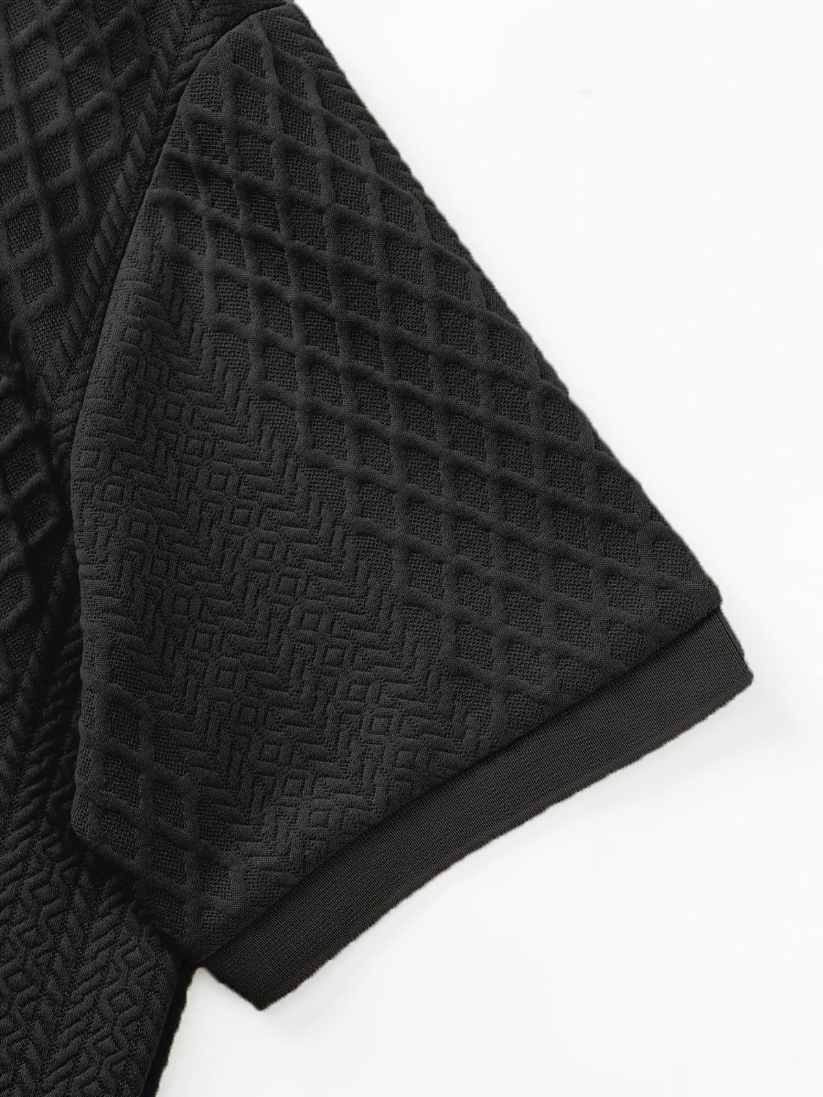 Harrington | Textured Business Polo Shirt