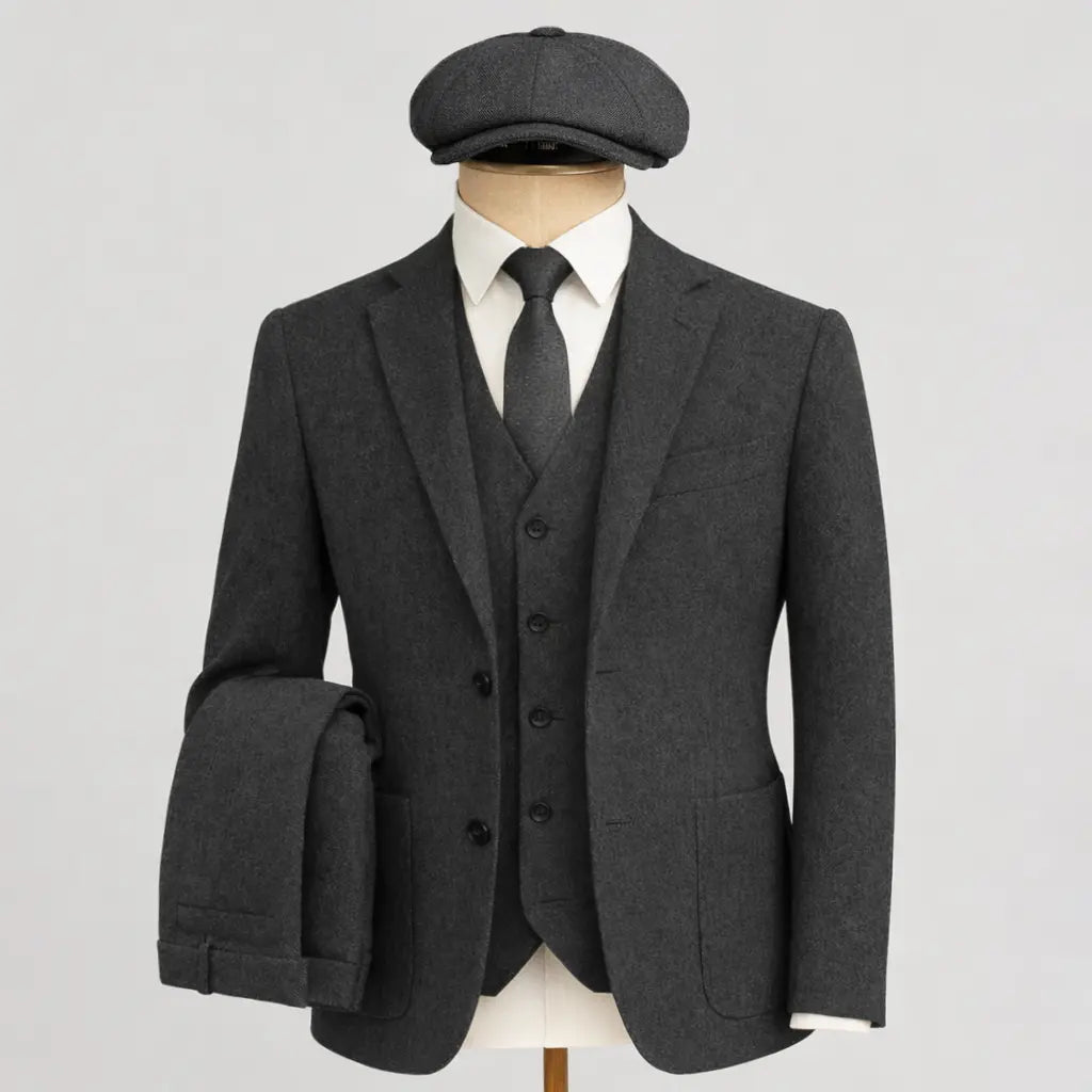 Peaky Blinders Suit - Thomas Shelby Tweed Suit | Vintage British Style