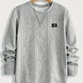 Clifford | Textured Knit-Look Long Sleeve Top