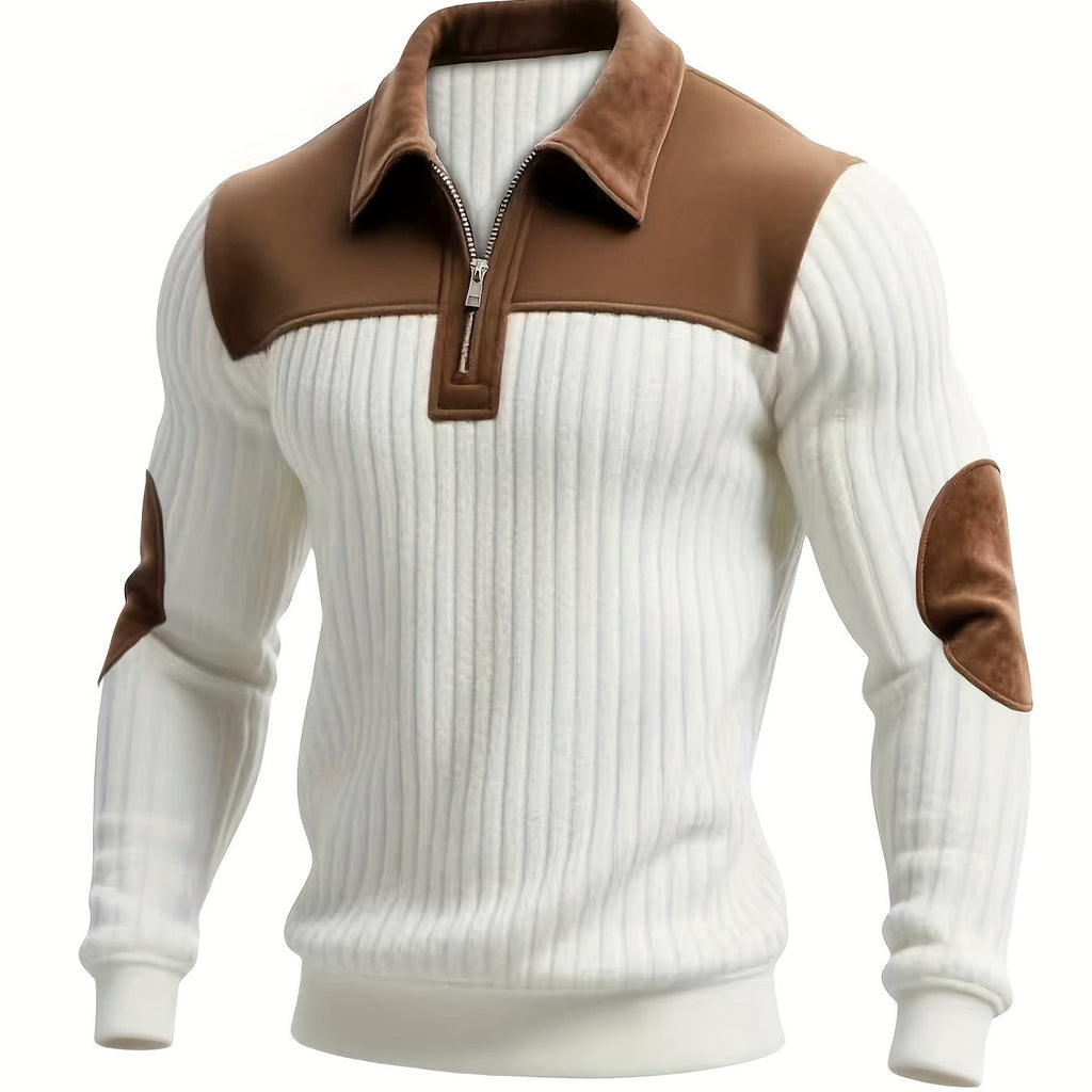 Barrett | Raffinierter Pullover mit Reißverschlusskragen