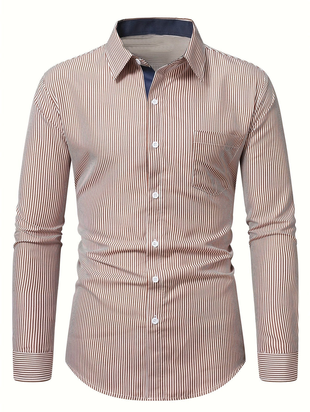 Sullivan | Refined Striped Long Sleeve Shirt