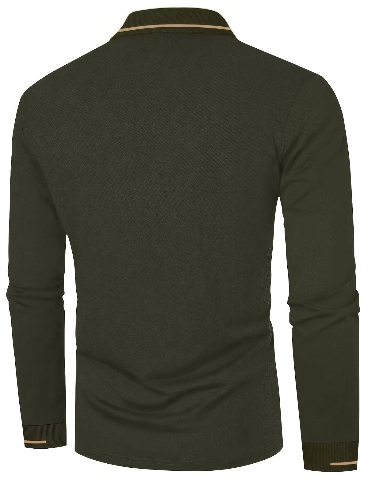 Reginald | Refined Long-Sleeve Polo Shirt