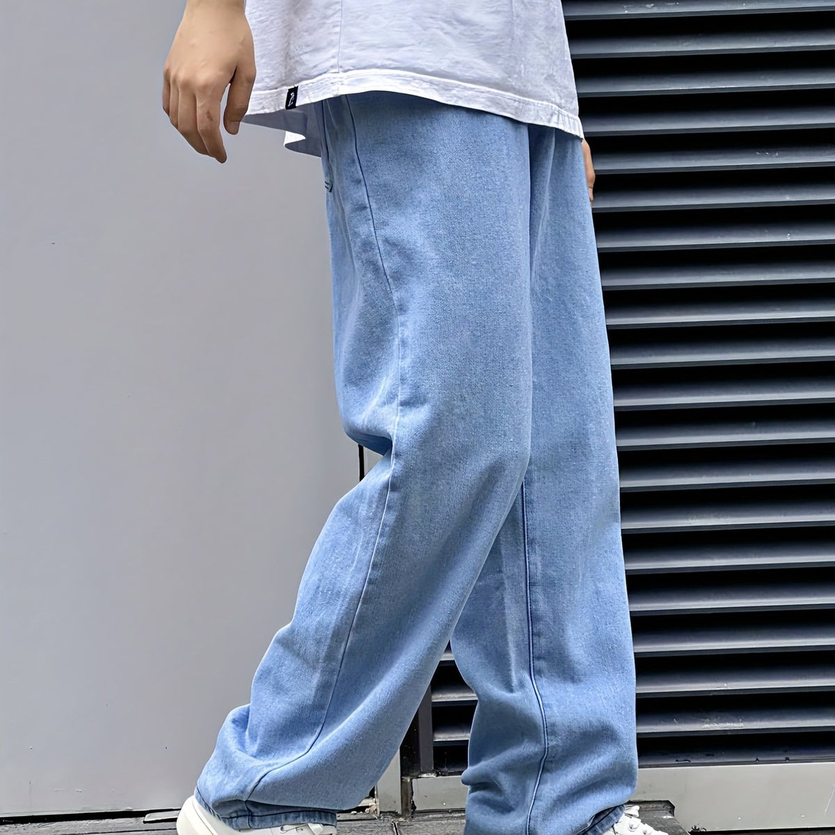 Dexter | Entspannte Wide-Leg-Jeans