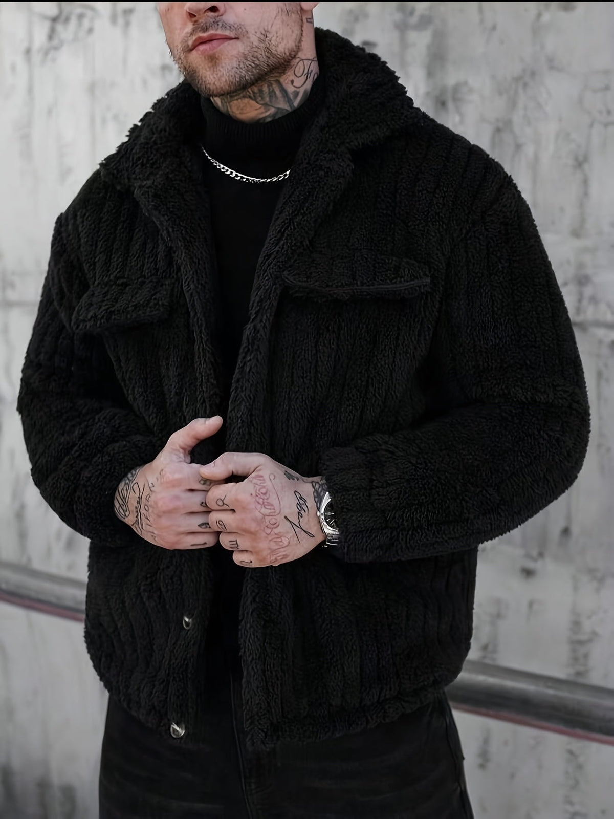 Warren | Kuschelige Winterjacke mit Struktur