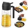 Dual Purpose Glass Oil Sprayer Dispenser