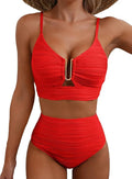 Adeline | Elegant High-Waisted Bikini Set