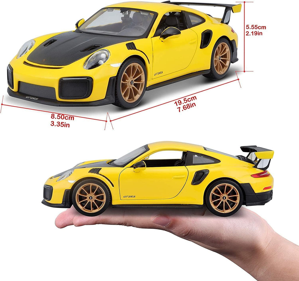 31523 Bburago Maisto 1:24 - Porsche 911 GT2 RS Jaune