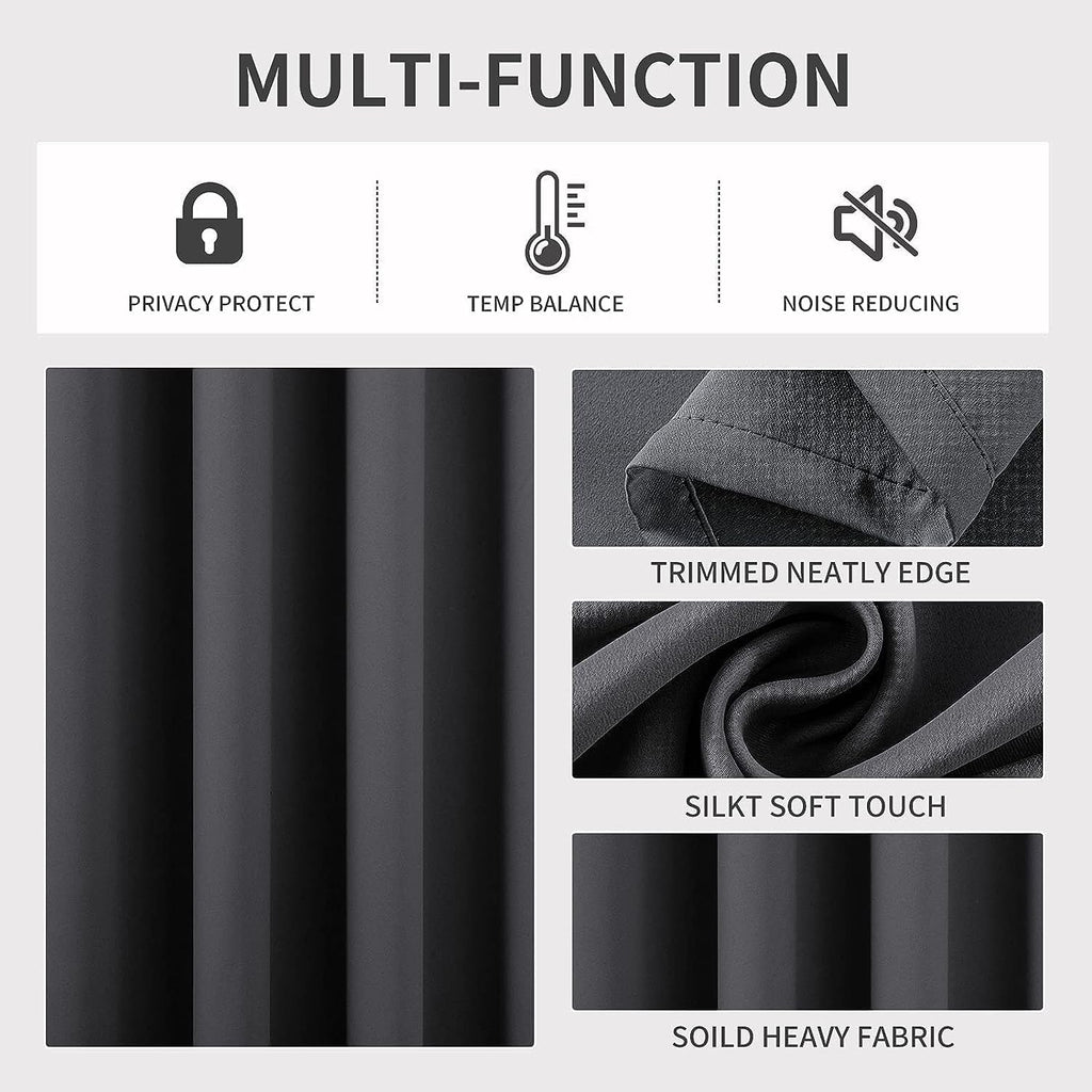 2 Pack - 55'' X 84'' Solid Thermal Blackout Panels (19 Colors)