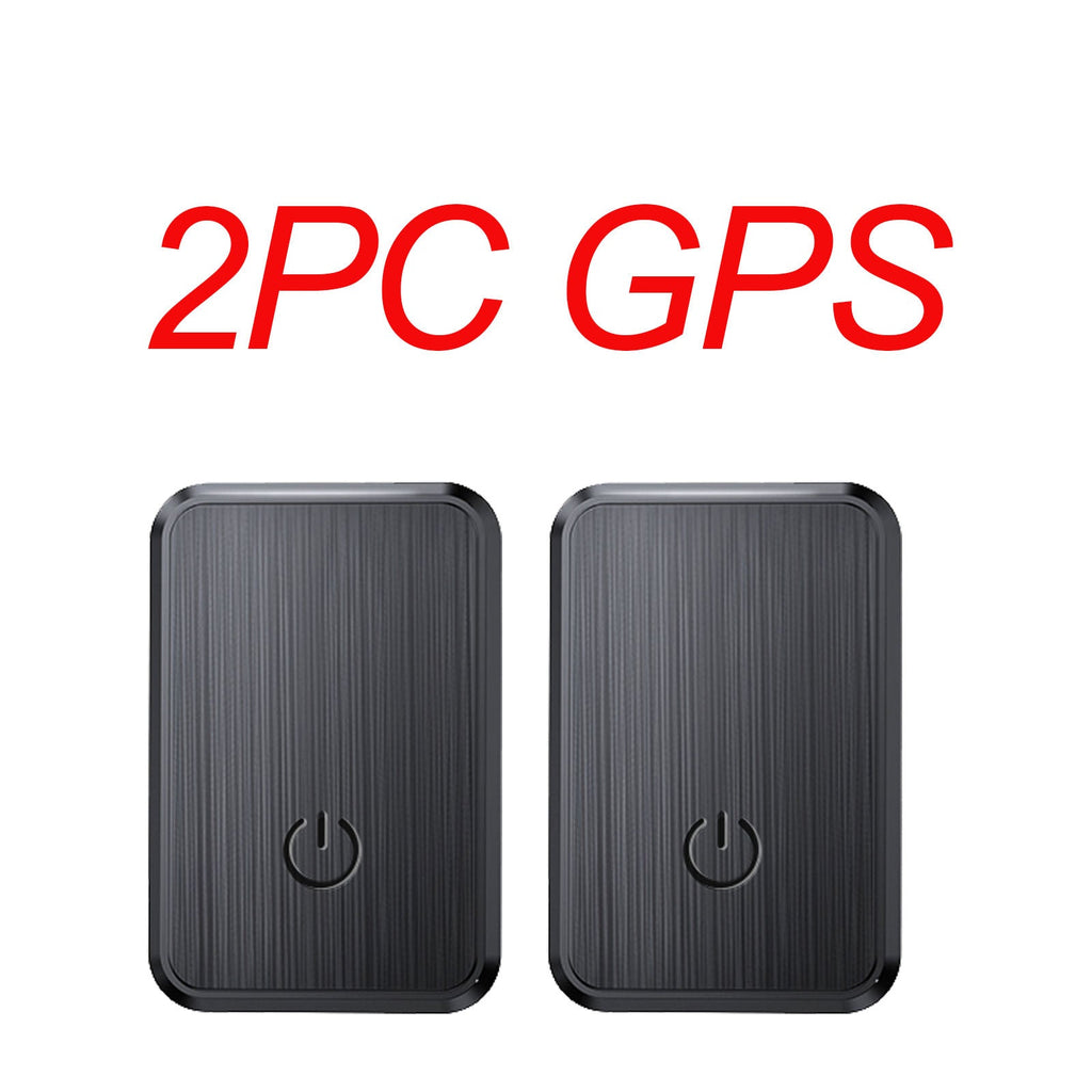 Black Rectangular GF08-Labeled Tracker Device Sets in 2, 3, 4, 5 or 6-Piece Checkout Options