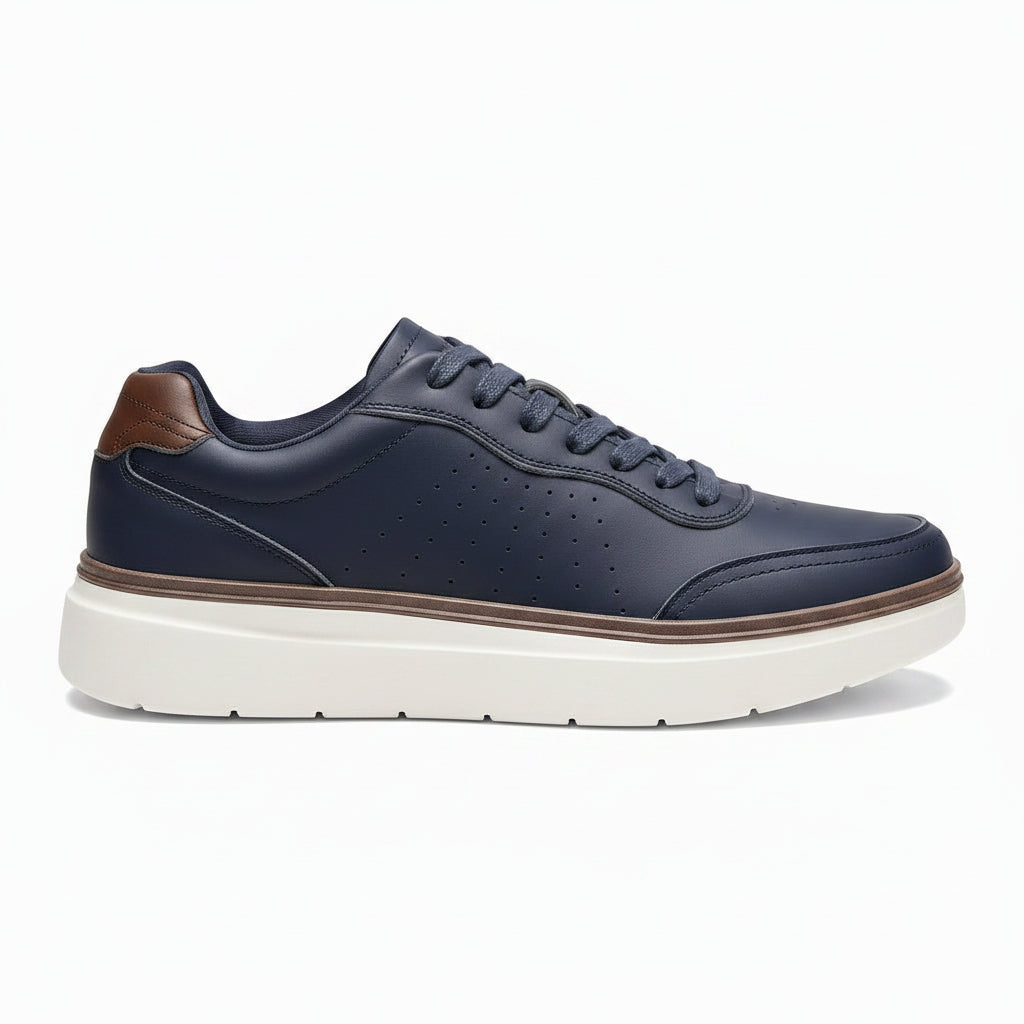 Bruno Marc Men's Fashion Dress Sneakers – Casual Lace-Up Walking Shoes