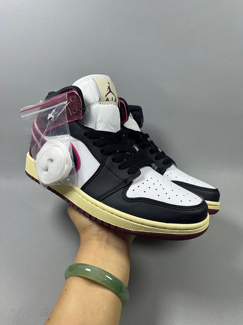 Air Jordan 1 Retro High OG Bordeaux – White / Black / Fuchsia / Bordeaux