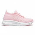 Women's Slip-On Comfort Walking Shoes – Lightweight Knit Sneakers