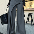 Astrid | Mehrlagige Hose mit weitem Bein