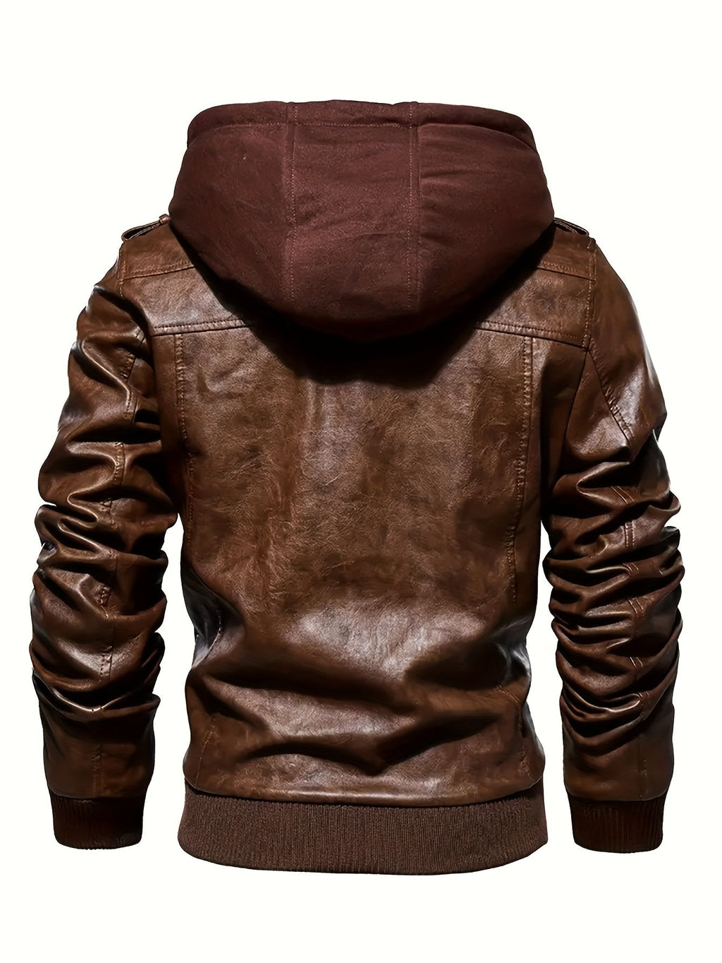 Roman | Kapuzen-Motorradjacke