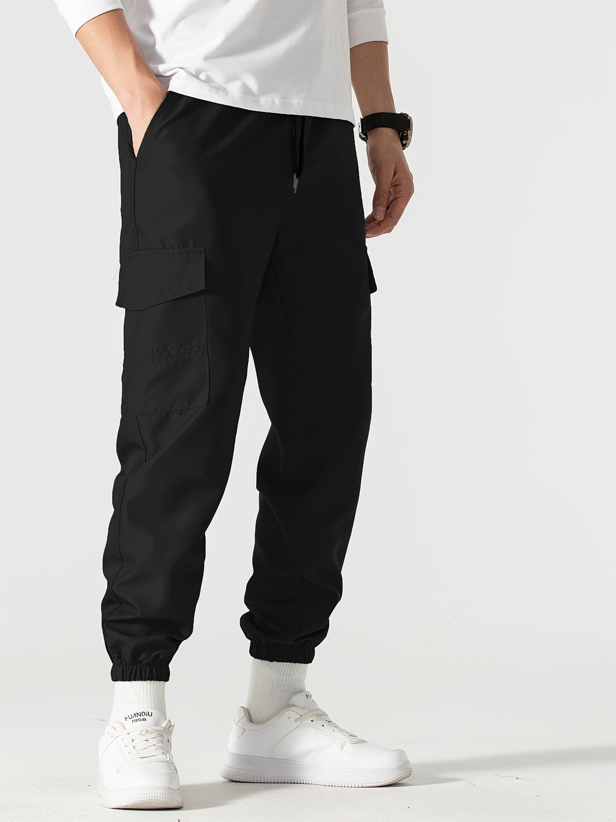 Warren | Legere Cargo-Jogginghosen