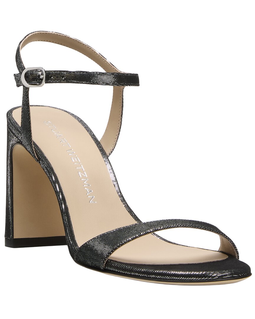 Stuart Weitzman Babette 85 Leather Sandal