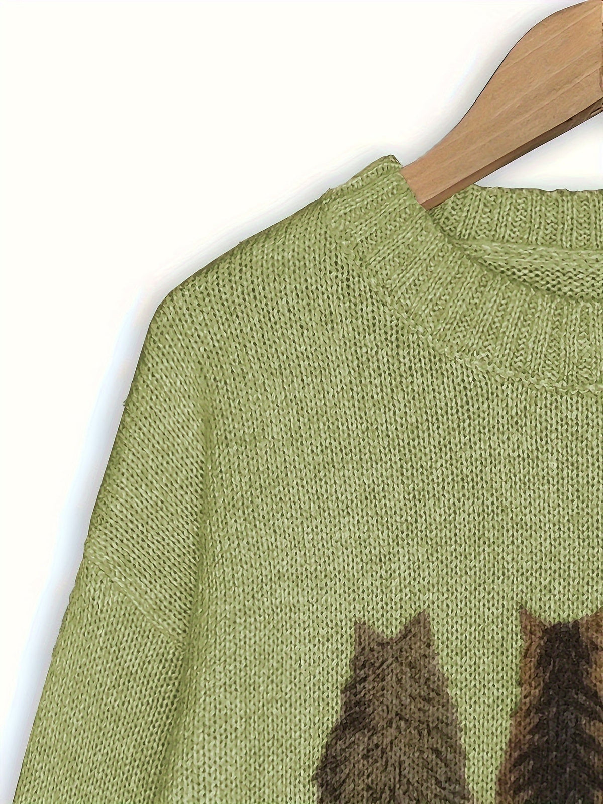 Talia | Gemütlicher Pullover mit Katzenmuster