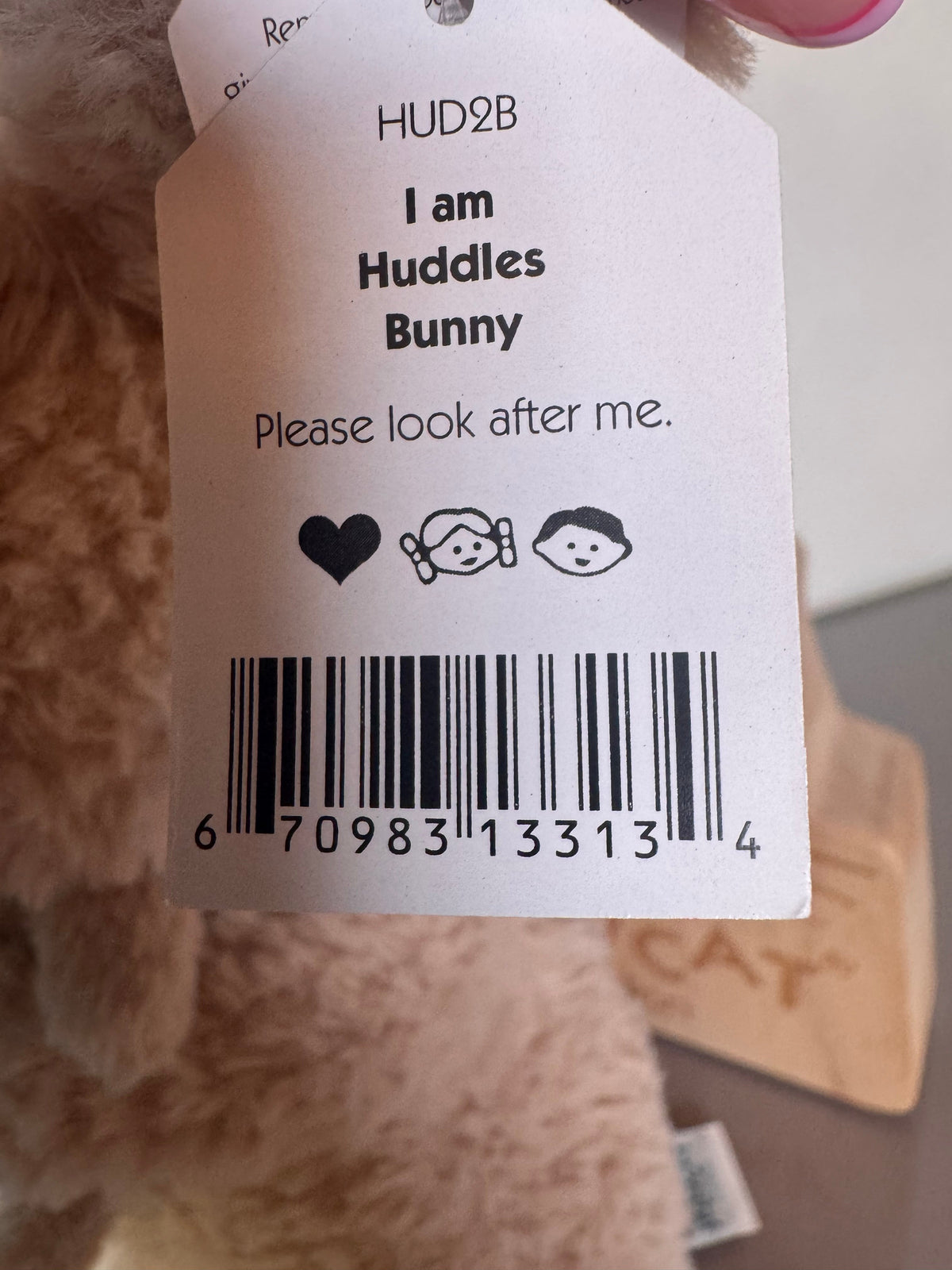Jellycat Huddles Bunny