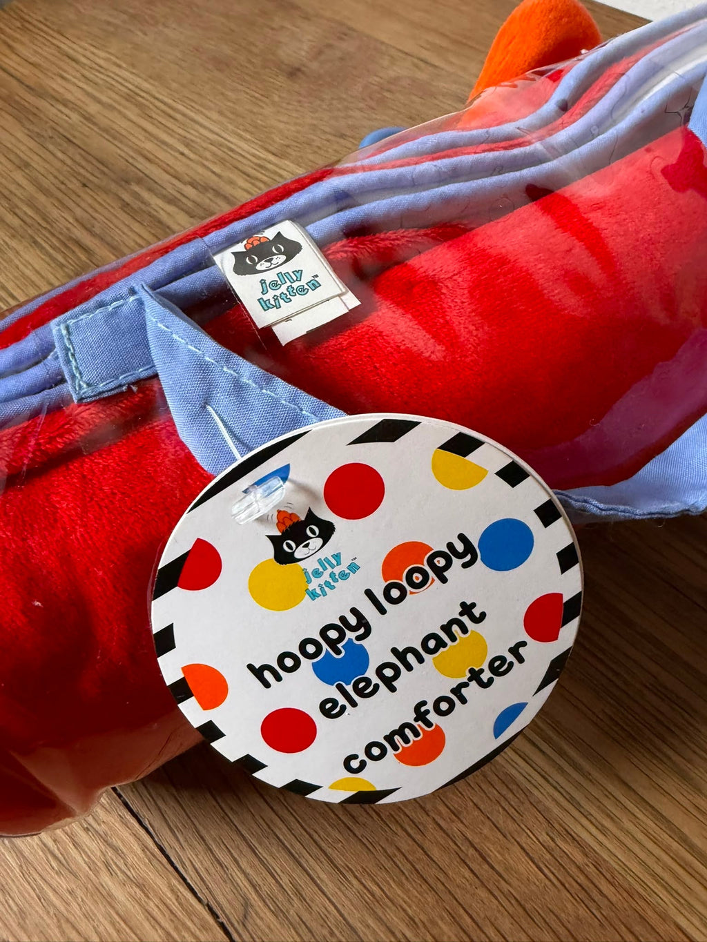 Jellycat Hoopy Loopy Elephant Comforter