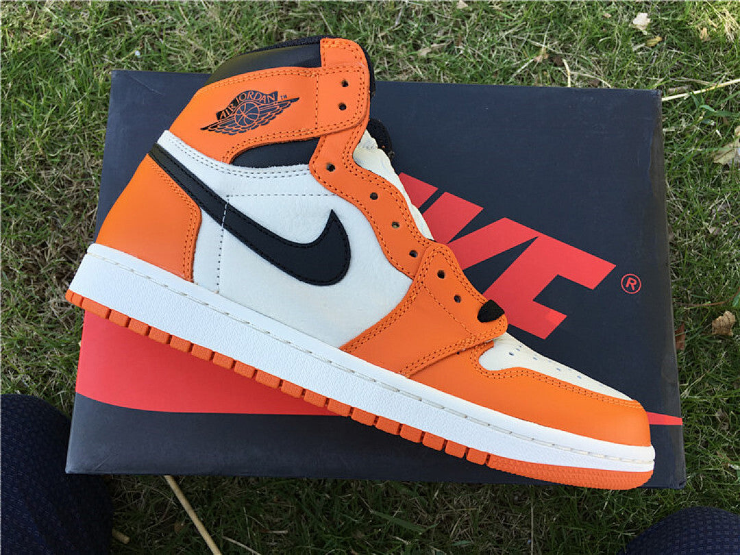 Air Jordan 1 Retro High OG Shattered Backboard – Starfish / White / Black