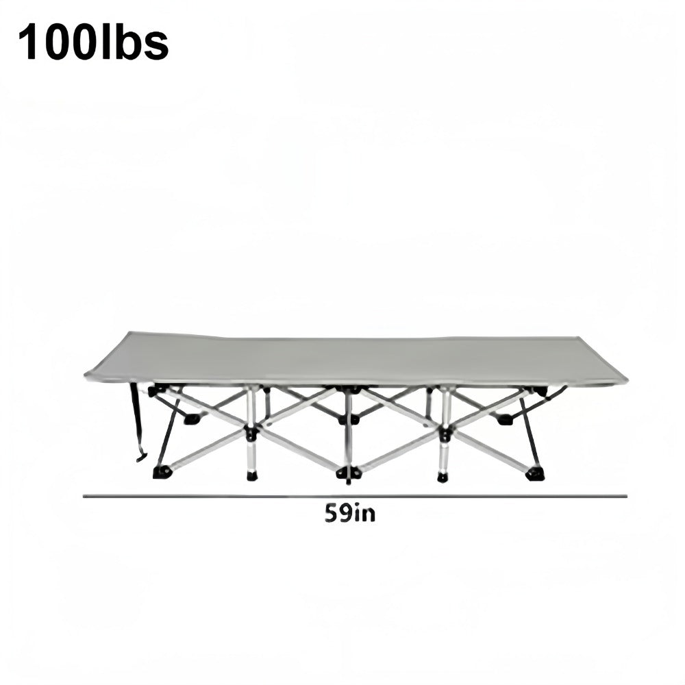75-Inch Oversized Folding Bed with Tool-Free Assembly for Bedroom Comfort and Support