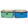 Carry Gear Solutions LEGO SC0198-750 Storage Container Medium Blue/Green 2-Pack
