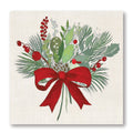 Christmas Greenery Gallery-Wrapped Canvas Wall Art