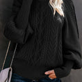 Rosalyn | Gemütlicher Zopfstrickpullover