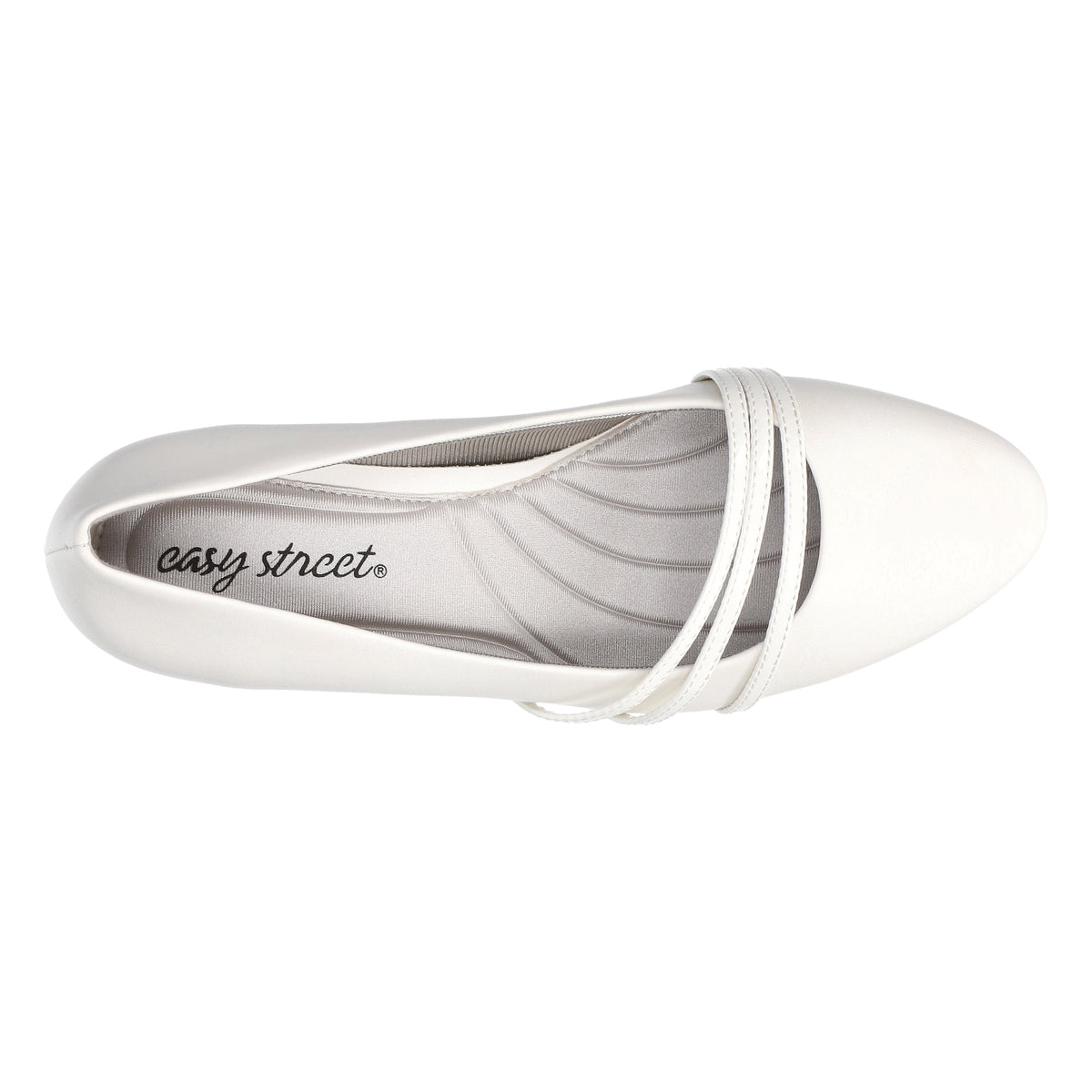 Easy Street Women's Cristiny White Pumps