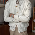 Alistair | Ribbed Button-Up Cardigan