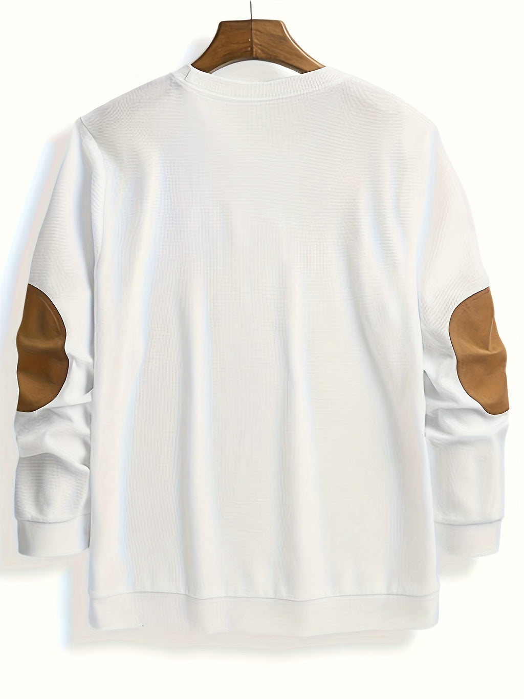 Oliver | Elbow-Patch Waffle-Knit Jumper