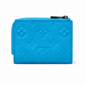 Louis Vuitton Pocket Organiser Card Holder – Turquoise Blue Monogram Empreinte