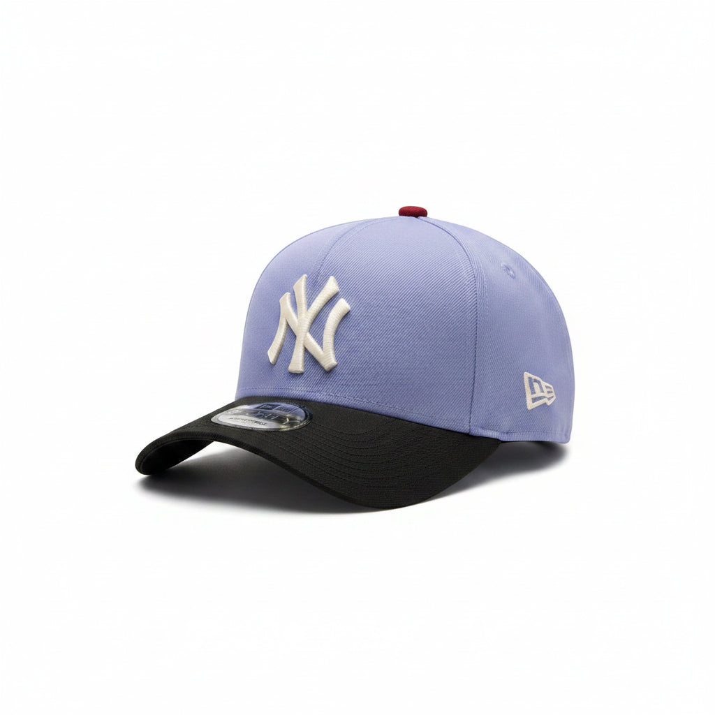 New Era 9Forty New York Yankees Cap — Lavender & Black