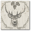 Cabin Christmas IV Gallery-Wrapped Canvas Wall Art