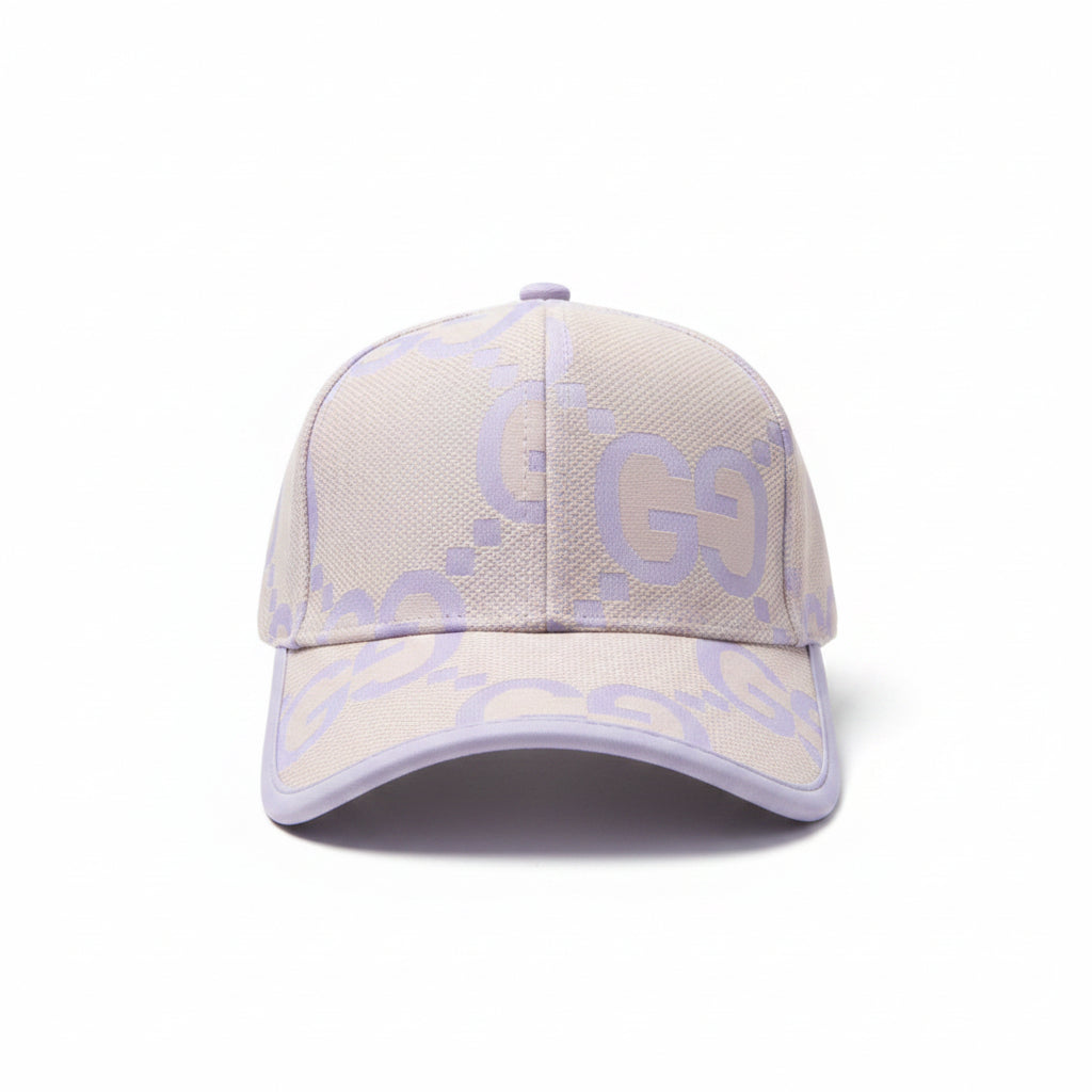 Lavender Monogram Canvas Baseball Cap
