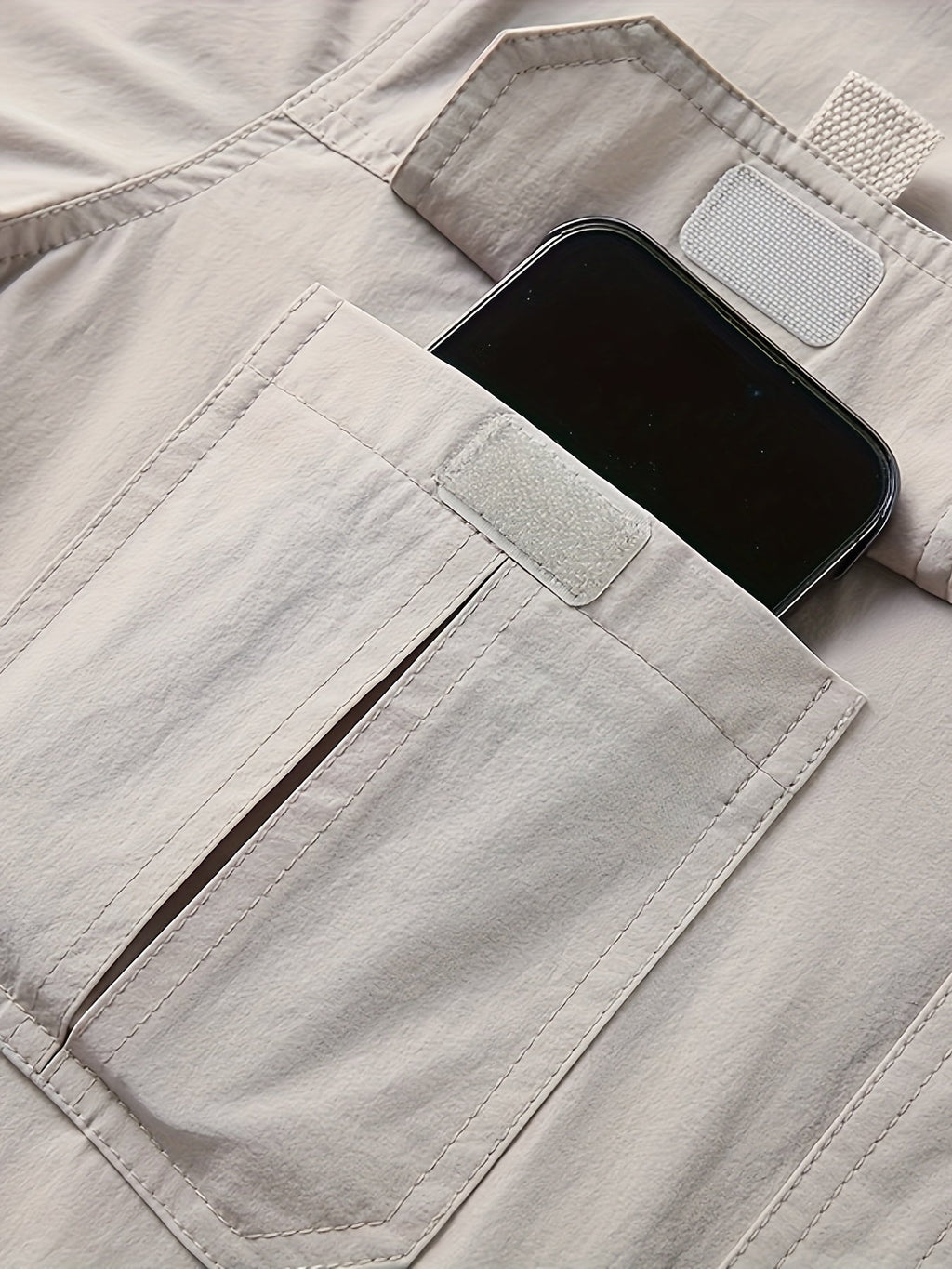 Hollis | Utility-Langarm-Cargoshirt