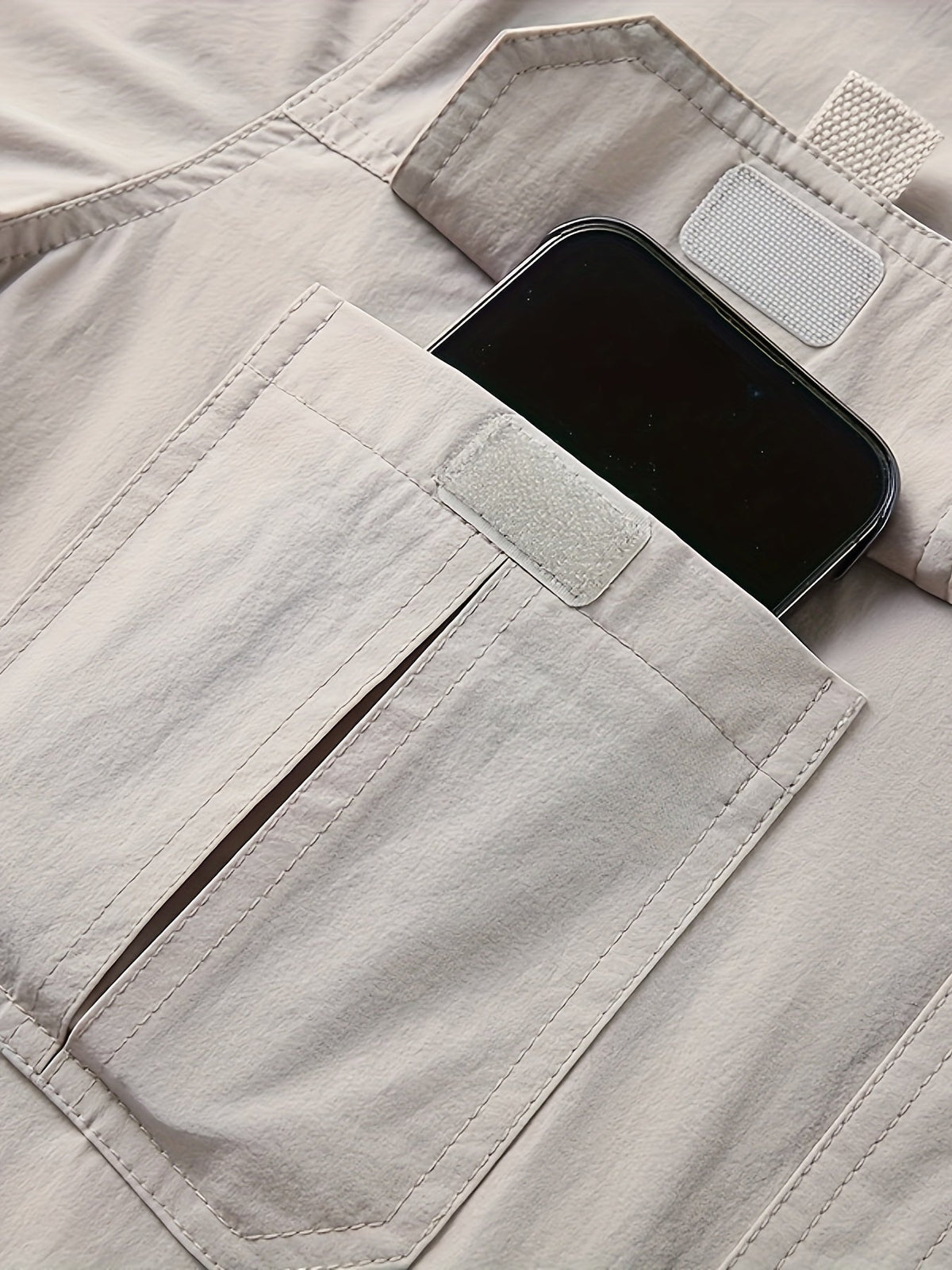 Hollis | Utility-Langarm-Cargoshirt
