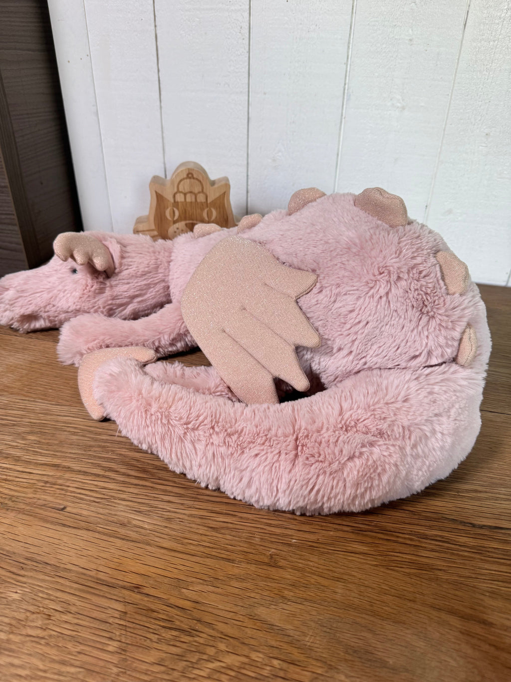 Jellycat Huge Rose Dragon - Untagged