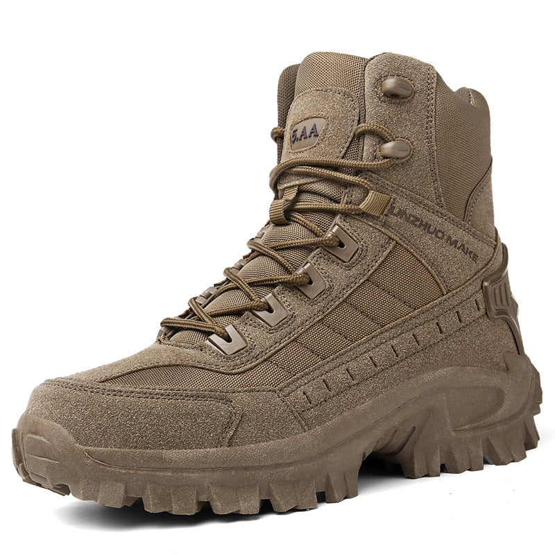 Men’s Military Training Boots – Durable Outdoor Hiking Shoes