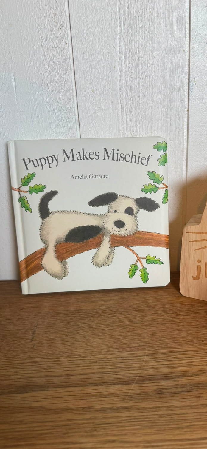 Jellycat ‘Puppy Makes Mischief’ Book