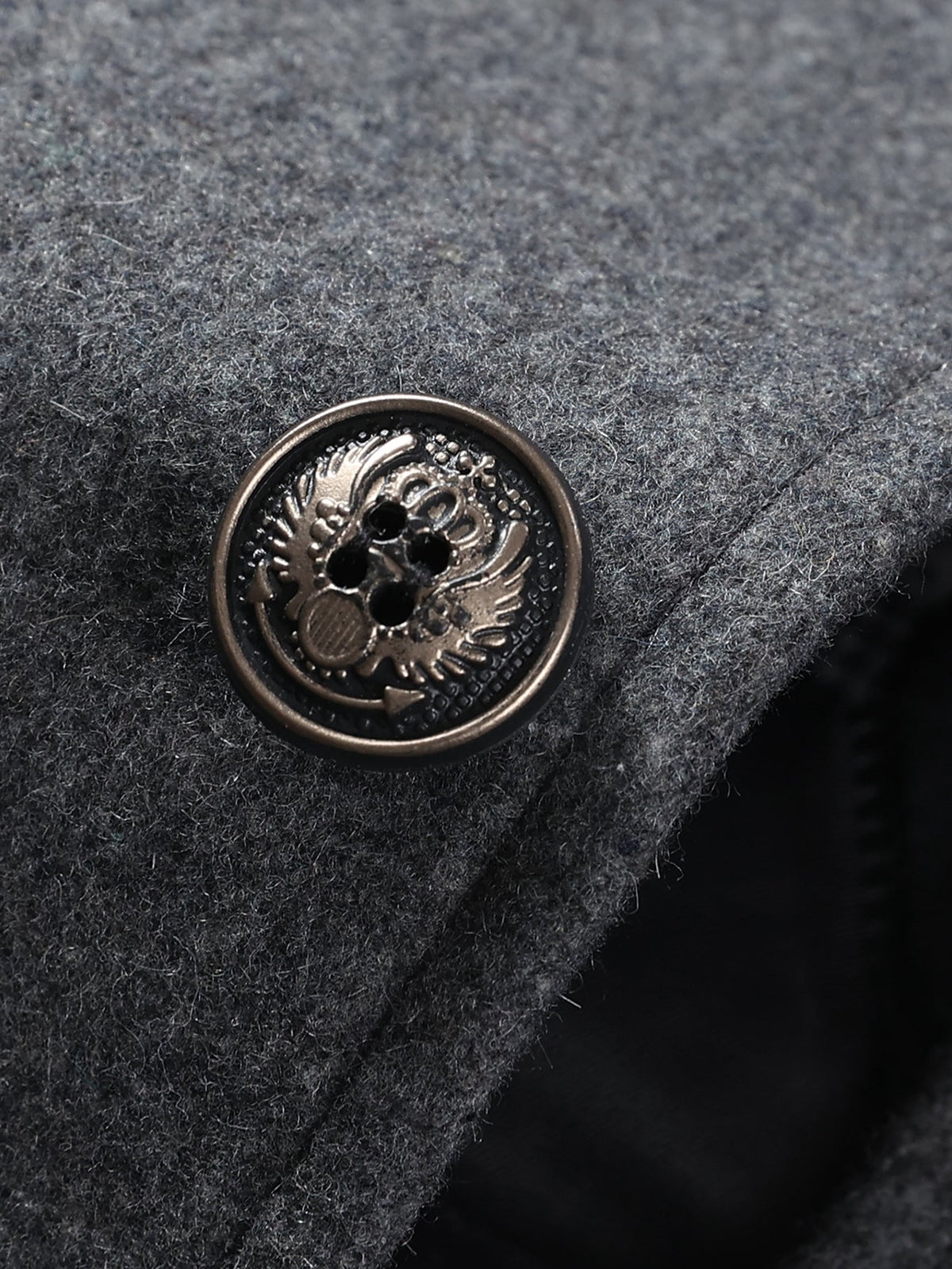 Wool Blend Overcoat