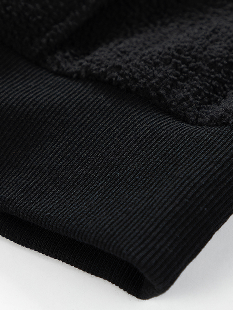 Relax Teddy Half Zip Sweatshirt