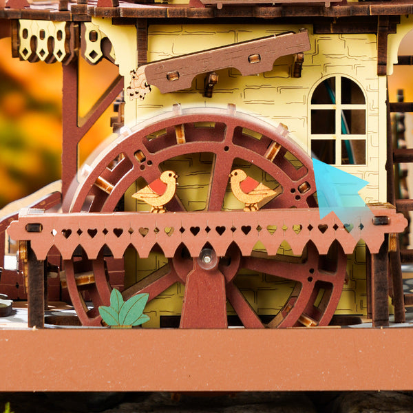 Robotime Cuckoo Clock Mechanical 3D Wooden Puzzle LC901C