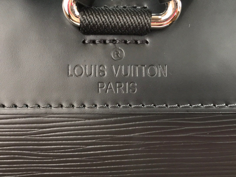 Louis Vuitton Christopher Backpack PM – Epi Leather Damier Graphite Blue White Race Stripe