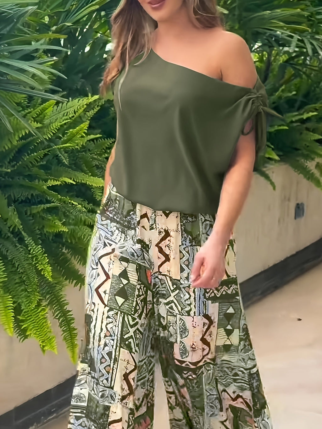 Corinna | Elegant Wide-Leg Two-Piece Set